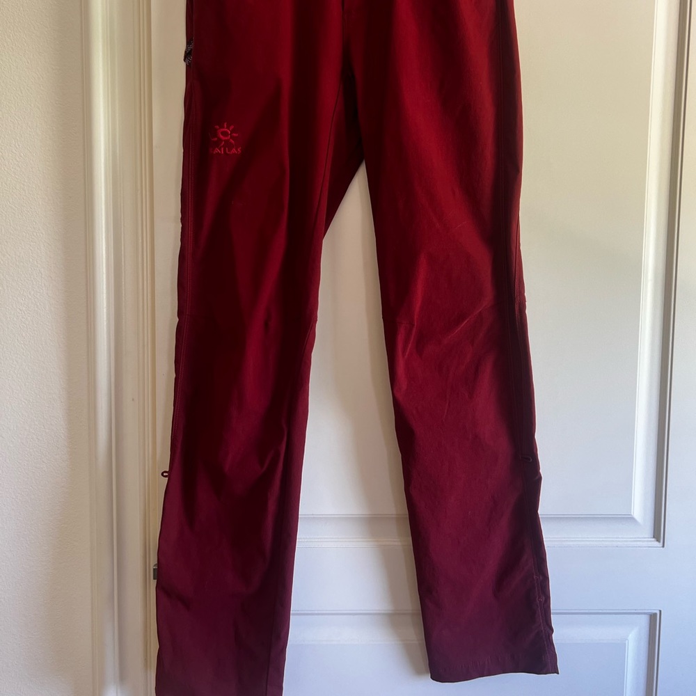 Kailas 9a Classic Climbing Pants Women in Red, MEDIUM (pre-owned)